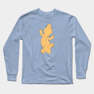 Crested Gecko Frog Butt Long Sleeve T-Shirt